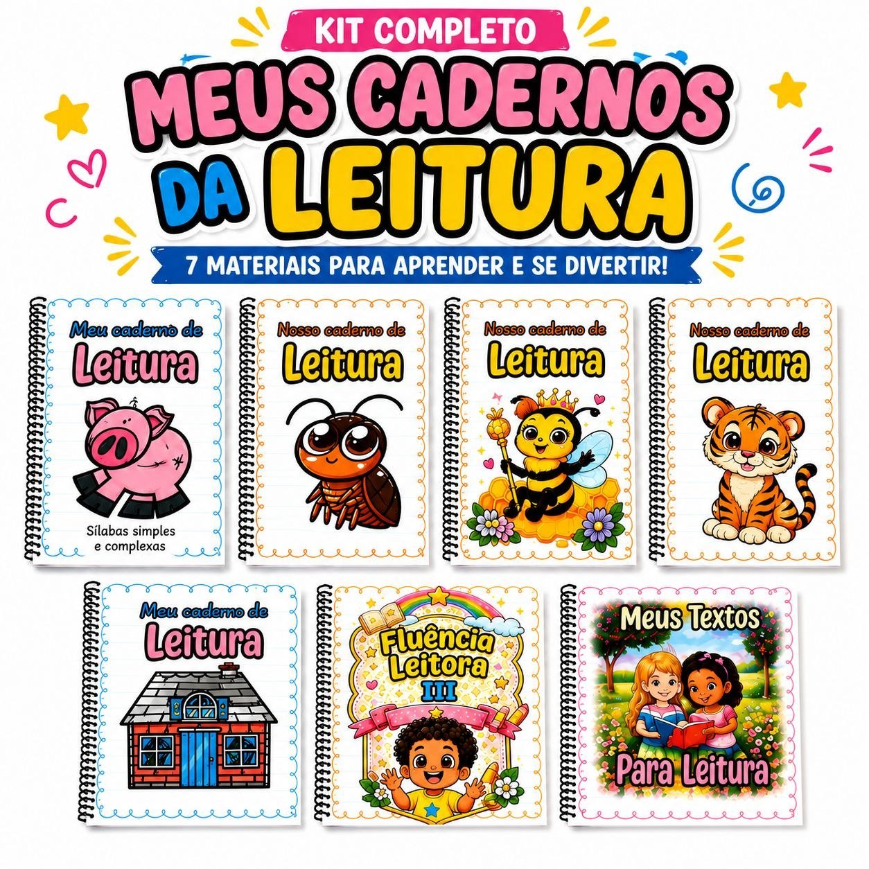 Kit Completo de Alfabetização Infantil